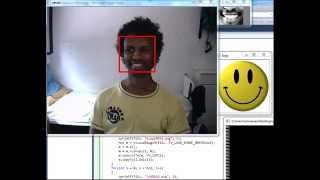 OpenCV Smile Detector at unimi [upl. by Finnegan]