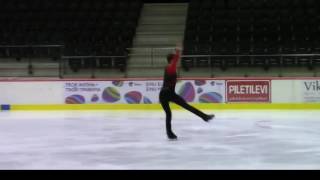 Nikita STAROSTIN  Tallinn Trophy 2016 Free Skate [upl. by Tallula]