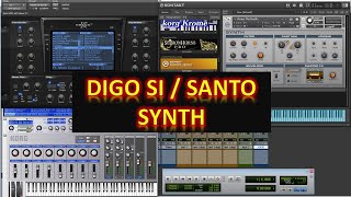 COVER SYNTH Digo SíSanto  Coalo Zamorano [upl. by Noned]