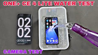 ONEPLUS CE 4 LITE WATER TEST AND CAMERA TEST [upl. by Ynelram]