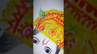 😍❤️Vishnu god easy drawing easy Drawing art newartist trending easydrawing newsong god ❤️😍 [upl. by Roch526]