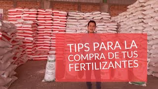 Fertilizante Tips generales para la compra y uso de fertilizantes [upl. by Hanimay123]