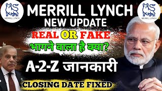 Merrill Lynch Trading Platform  Merrill Lynch App Real Or Fake  Merrill Lynch App Today New Update [upl. by Enelrahc]