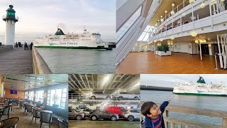 Ferry from Calais France to Dover UK  Irish Ferries [upl. by Wrdna]