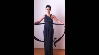 How to wrap the convertible infinity dress tutorial etsy [upl. by Pincas]