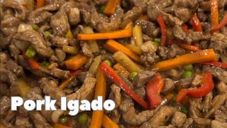 HOW TO COOK PORK IGADO  GAMIT ANG LIVER SPREAD  FILIPINO RECIPE [upl. by Riamu225]