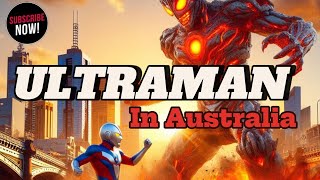 ULTRAMAN IN AUSTRALIA💥 ai ultraman [upl. by Llecram]