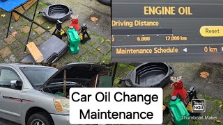 Car Maintenance Oil Change [upl. by Aizti]