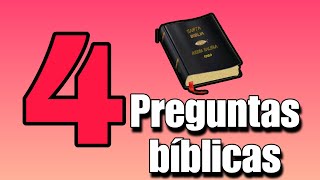 4 Preguntas de la biblia [upl. by Kopans]