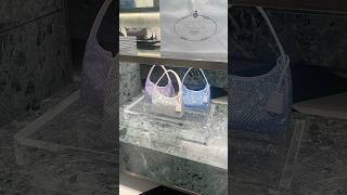 Prada Nylon Bags  ReNylon and Crystals prada luxurybags minibag [upl. by Nonnek626]