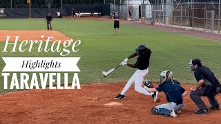 Fall ball scrimmage Taravella at American Heritage [upl. by Aibonez]