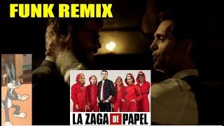 La Zaga de Papel paródia La Casa de Papel FUNK REMIX [upl. by Nebuer]