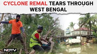 Cyclone Remal News  At Least 2 Dead As Cyclone Remal Tears Through Bengal Heavy Rain To Continue [upl. by Lea]