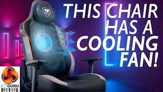 Cougar NxSys Aero Chair  RGB cooling FAN included 😳 [upl. by Durware]