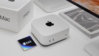 NEW Mac Mini M4  Unboxing amp Size Comparison [upl. by Atihcnoc989]