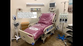 Hill Rom P1900 TotalCare Sport 2 Pulmonary Care Bed [upl. by Alyda]