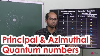 7Chemistry  Quantum mechanical model of atom  Principal amp azimuthal quantum numbers [upl. by Eniaral]