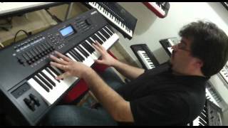 KURZWEIL PC3 NA CLASSIC KEYBOARDS COM TECLADISTA EDUARDO [upl. by Scornik]