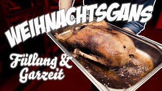 Klassischer Gänsebraten – Richtige Füllung Gewürze amp Garzeit [upl. by Ferren]