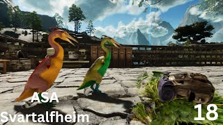 Unos Hesperornis Para Kibble  4K Svartalfheim Ark Survival Ascended  Episode 18 [upl. by Dewhirst]