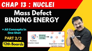 Mass defect💥Binding Energy Curve💥BEN 🎯Part 22 Chap 13 Nuclei💥 NCERT Class 12 Physics [upl. by Enelyk]