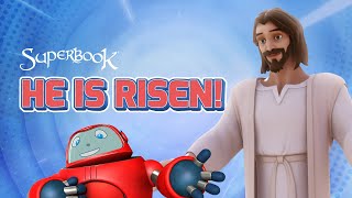 Superbook  He is Risen  Easter Story  Season 1 Episode 11  Full Episode Official HD Version [upl. by Tserof]