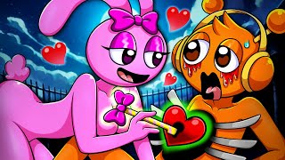 Pinki Drawing Orens Heart  Incredibox Sprunki Animation [upl. by Hannon893]