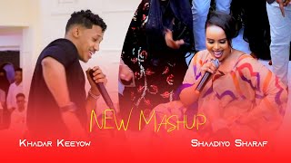 SHAADIYO SHARAF Ft KHADAR KEEYOW 2024  MASHUP SOMALI OFFICIAL VIDEO [upl. by Rempe]