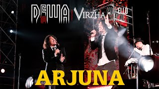 Arjuna  Dewa 19 Feat Virzha amp Ello Official Live Performance at JIS [upl. by Kcirted]