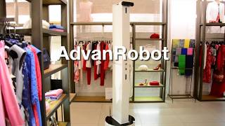 AdvanRobot  automated RFID inventory robot by Keonn [upl. by Hannus]