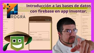 Bases de datos en app inventor utilizando Firebase [upl. by Lareena]