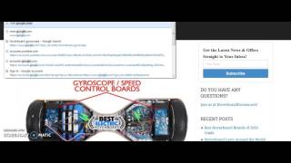 Hoverboard quotGyroquot Gyroscope  Where To Order One From [upl. by Cristabel]