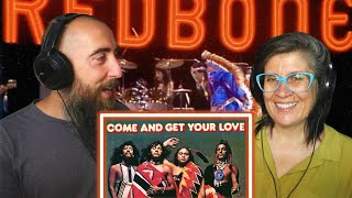 Redbone  Come And Get Your Love REACTION with my wife [upl. by Nevs]