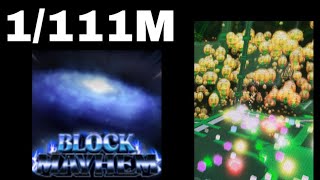 Getting Millionaire 1111m In Roblox Block Mayhem [upl. by Chilt]