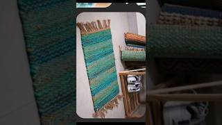 Diy DoormatFloormat Making At Home। clothes old paydan doormats shorts ytshort trending [upl. by Ecar]