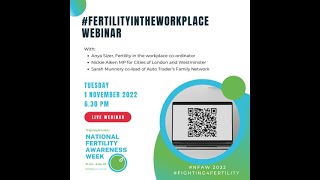 NFAW Day 2 – FertilityInTheWorkplace [upl. by Mitzi]