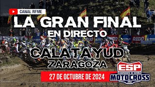 MX Calatayud 2024 ¡En directo Campeonato de España de Motocross [upl. by Ecirum]