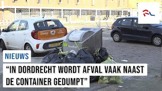 Vuilnisbelt naast containers ideeën raken op [upl. by Enairda689]