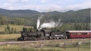 Steam in the Rockies  Cumbres amp Toltec  Cumbres Fiesta Train [upl. by Delanty]