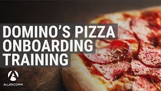 Dominos Pizza Onboarding Training [upl. by Naillig]