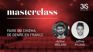 FAIRE DU CINÉMA DE GENRE EN FRANCE  MASTERCLASS AVEC ARTHUR MÔLARD ET JOFFREY PILAUD [upl. by Anelis]