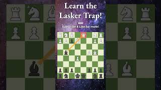 Learn the Lasker Trap shorts [upl. by Barcellona635]