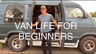 VAN LIFE for BEGINNERS [upl. by Ysdnyl]