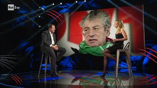 Salvini Bossi e la leadership della Lega  Belve 02042024 [upl. by Fionna]