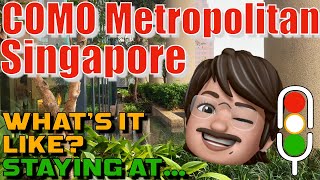 Whats It Like Staying At the Como Metropolitan Singapore [upl. by Atsirhcal]