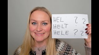 Video 1179 Hel helt eller hele [upl. by Lynne178]