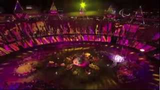 Coldplay  Viva la Vida Live at Olympic Stadium Paralympics Closing Ceremony [upl. by Eelhsa]