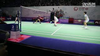 Highlight Match  Yuta WATANABEArisa HIGASHINO vs Robin TABELINGSelena PIEK  Indonesia Open 2022 [upl. by Noyart]