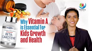 Why Vitamin A is Essential for Kids Growth and Health 👶👧✨  Vitamin A In Child Health And Nutrition [upl. by Raynata]