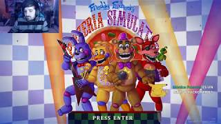 Five Nights At FreddyS 6 En Directo  Juego Oficial De Scott  Fazzbear Simulator Pizzeria [upl. by Harias]